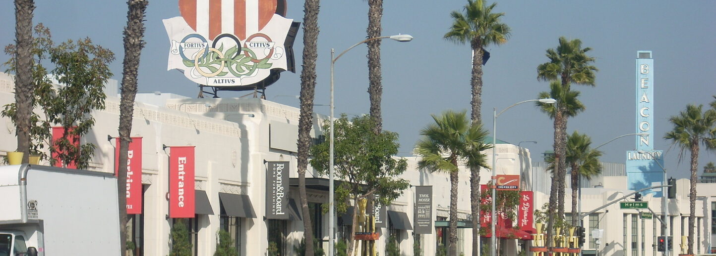 The Helms Bakery building in Culver City.