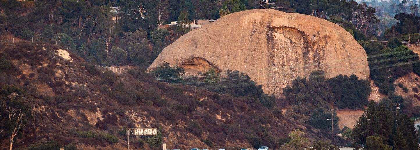 The Eagle Rock formation.