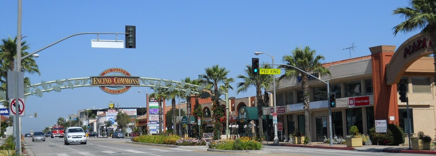 Ventura Boulevard at Encino Commons.