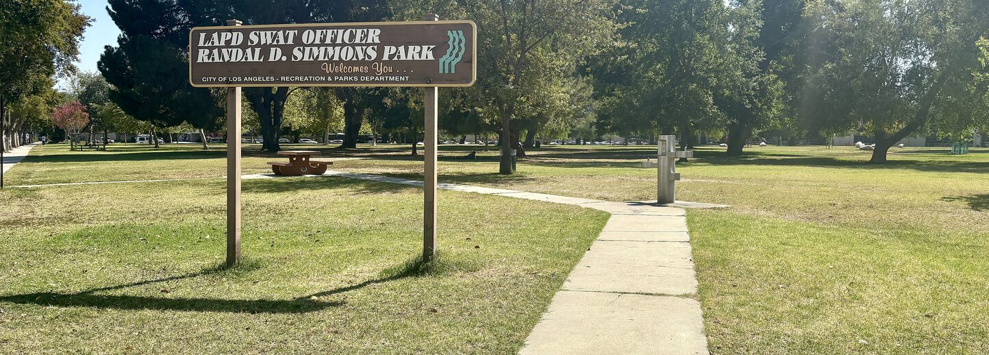 Randal D. Simmons Park in Reseda.